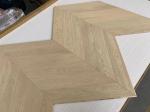 Prime Grade Chevron Oak Engineered Wood Flooring To France