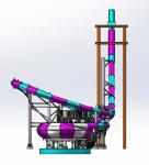 Customization Commercial 4 Person Water Slide Adventure Fun Big Capacity Thrill