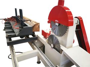 Quality Heavy Duty Circular Twin Blades Lumber Saw Mill Auto Feeding Sawmill Machine wholesale