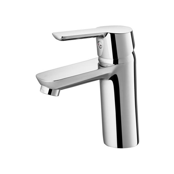 Tarnishing Resistant Wash Basin Faucet Single Hole For Bathroom Modern Sanitary
