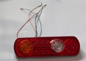 Quality Surface Mounted Motorcycle LED Brake Lights Oval Red Shell 3000K 5000K wholesale