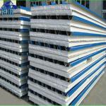 100mm eps heat insulated sandwich roof sheet panel with waterproof for prefab