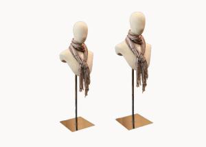 Quality Adjustable Height Scarf Metal Display Holder , Retail Scarf Display Stand wholesale