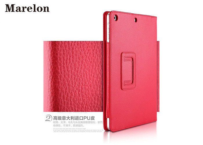 Customized Leather Ipad Air Case Full Color Printing And Laser Etching