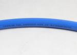 ID 3 / 4 Inch Blue Flexible Fuel Dispenser Hose Single Wire For Gas Station