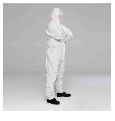 TUV Disposable Waterproof Coveralls , PP Medical Protective Clothing