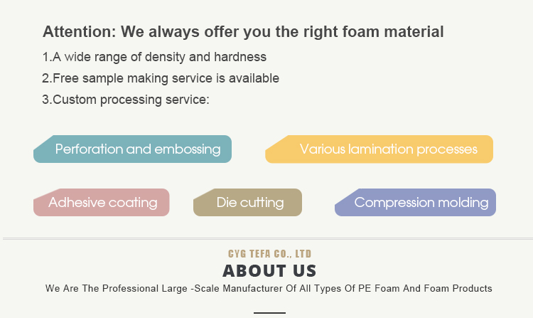 closed cell polyolefin foam expansion joint filler