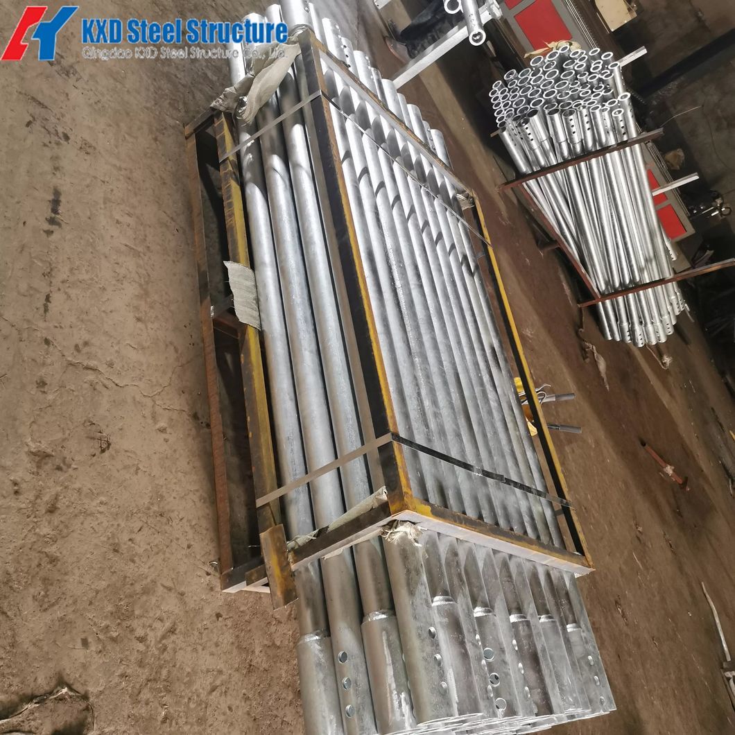 Prefabricated Galvanized Helical Earth Screw for House Ground Foundation