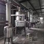 Water Air Cooled Rotary Used Evaporator 2-10 Tons Stainless Steel