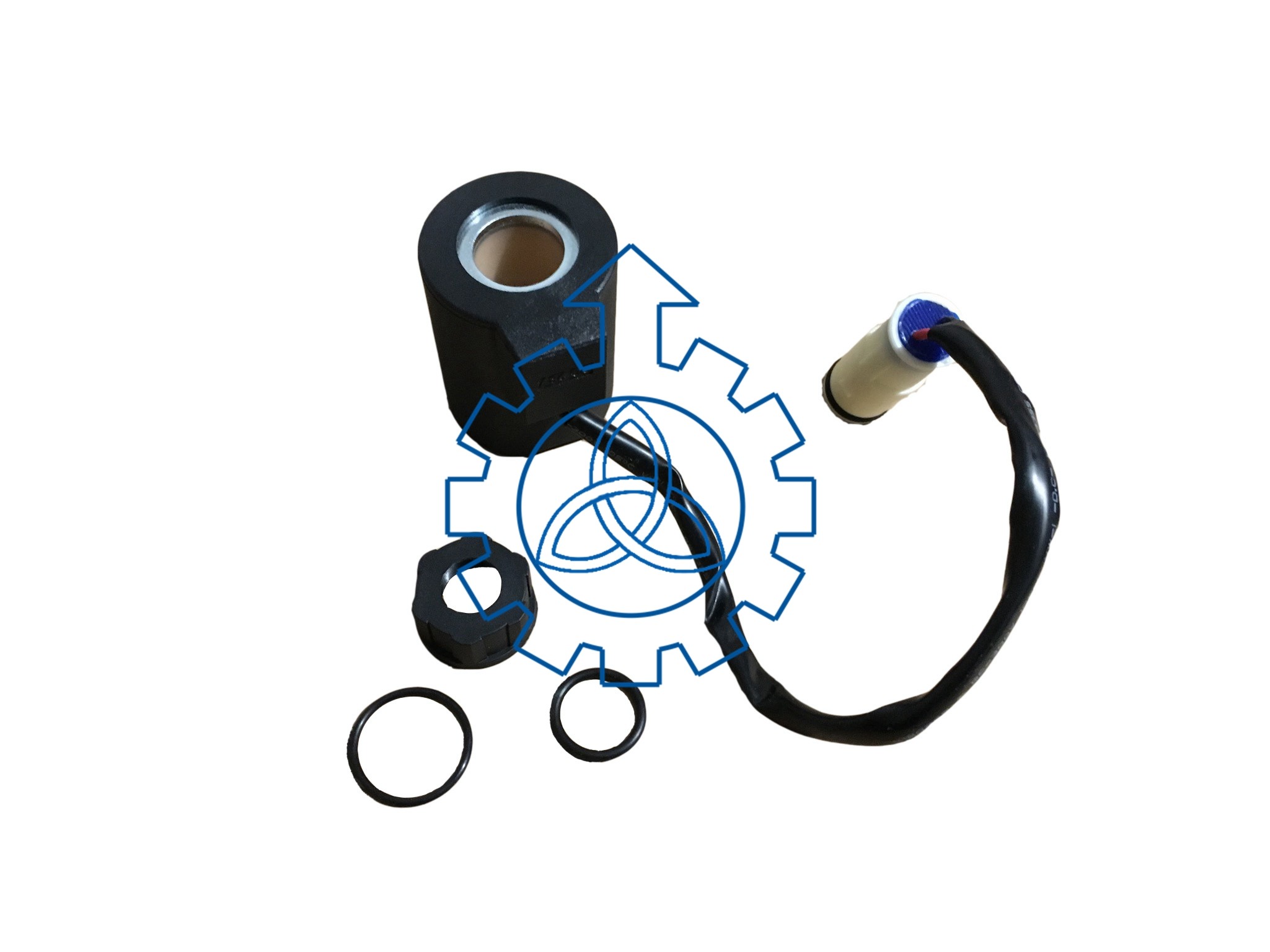 14550884 14527267 VOLVO Excavator Spare Parts Volvo Repair Kit For Solenoid Coil