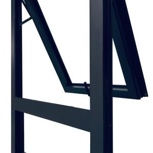 Quality Outward Hollow 1.8mm Aluminum Top Hung Window wholesale