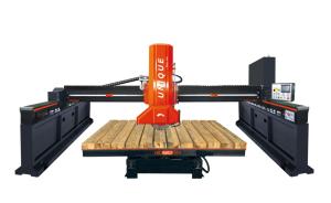 Quality Infrared Automatic Stone Slab Bridge Saw Cutting Machine 21kw wholesale