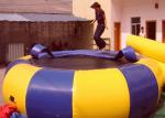 0.9mm Heavyduty Pvc Tarpaulin Inflatable Bouncer Water Sports , Inflatable Water