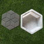 Interlocking Precast Concrete Plastic Paver Mould For Road Printing