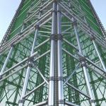 Flexible Iron Skeleton Steel Structure Tower For Easy Assembly And Disassembly
