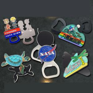 Quality Custom Various Magnetic Metal Paint Bottle Opener Beer Bottle Opener wholesale