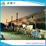 12 " Box Aluminum Roof Truss For Tent Lightweight Square / Circle Shape
