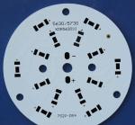 White Aluminum PCB high reflective soldermask high Thermal conductivity