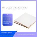 White Honeycomb Cardboard With Stiffened White Card Board