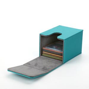 Quality 80+ Trading Card Holder Box / Storage Box PU For Protection TCG Cards wholesale