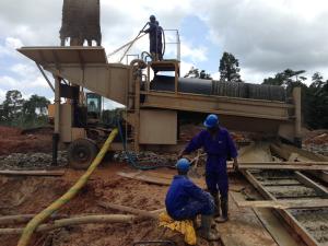 Quality alluvial small gold extraction machine placer gold prospection equipment gold trommel for sale wholesale