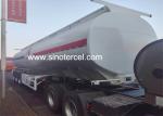 3Axles Fuel Tank Semi Trailer 45CBM Capacity Tanker Trailer with pump