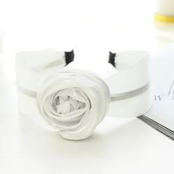 Creative modeling multifunctional hair accessories Bow bright screen yarn Rose