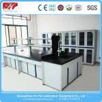 Commercial Heat Resistant Chemistry Lab Table High Strength PP Hinge