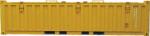 Length 6058MM Half Height Container 20ft Open Top Shipping Industrial