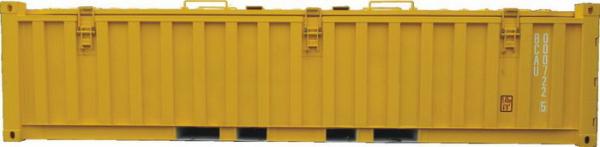 Length 6058MM Half Height Container 20ft Open Top Shipping Industrial