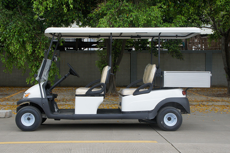 4 Seater Electric Golf Cart With Rear Small Cargo CE Approved