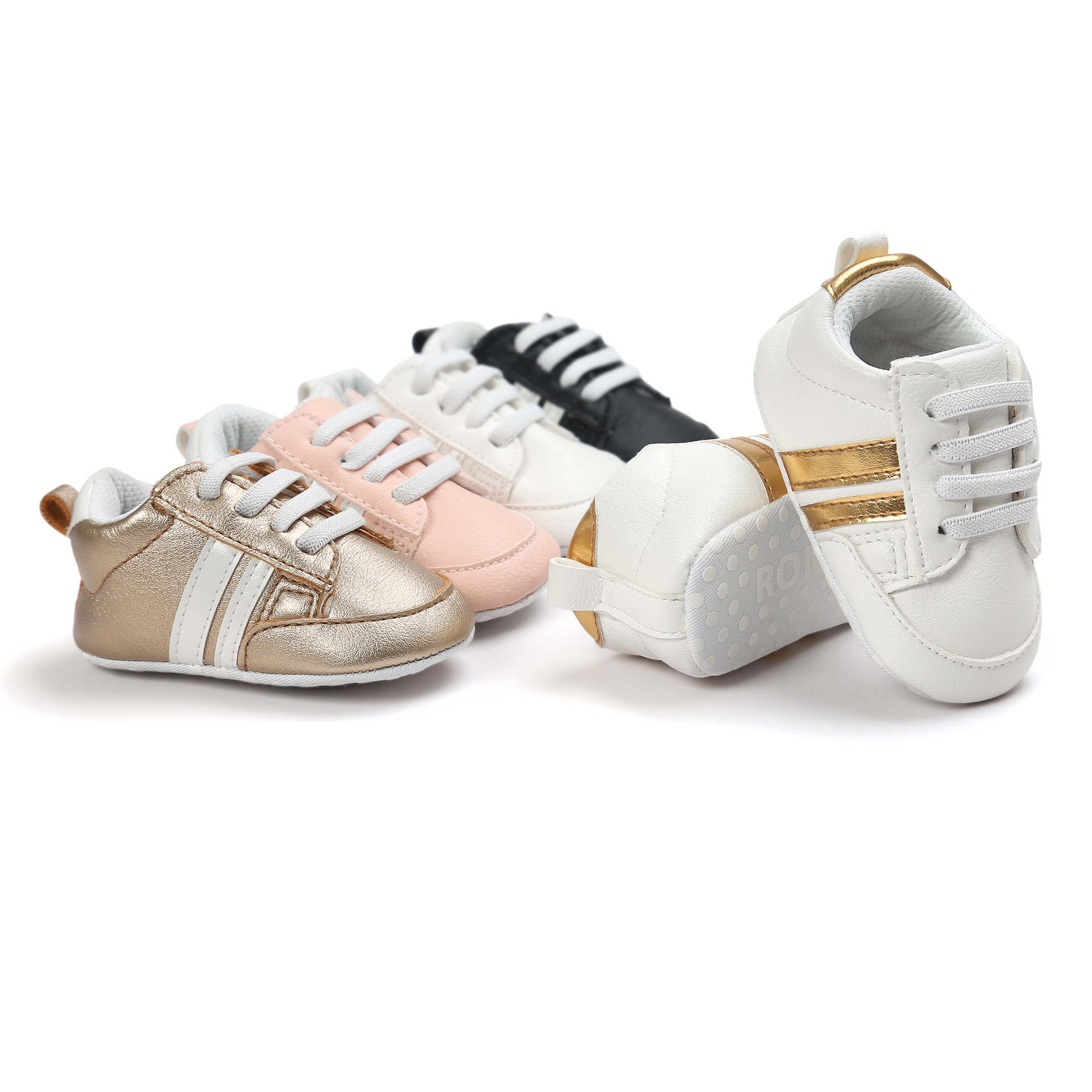 Casual pu Material sneaker 0-2 years First walker boy and girl baby shoes