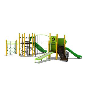 Quality YST Playground Equipment Large Outdoor Kids Plastic Slide For Kindergarten wholesale