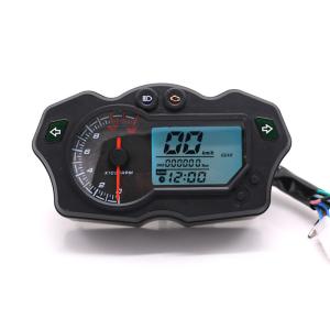 Quality ABS 12V Lcd Motorcycle Digital Speedometer Modified OEM Accepted wholesale
