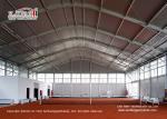 Wind Resistant Tennis Court Tent Simi Permanent Long Life Span Building