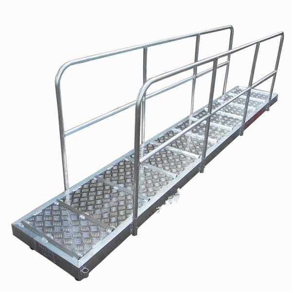 Aluminum Alloy Steel Marine Boarding Ladder Strong Bearing Safety Emergency