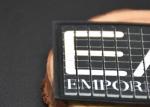 Twill Printed 1mm Washable Clothing Labels Custom Silicone Logo