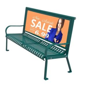 Quality Street Leisure SGS 183cm Green Metal Garden Bench wholesale