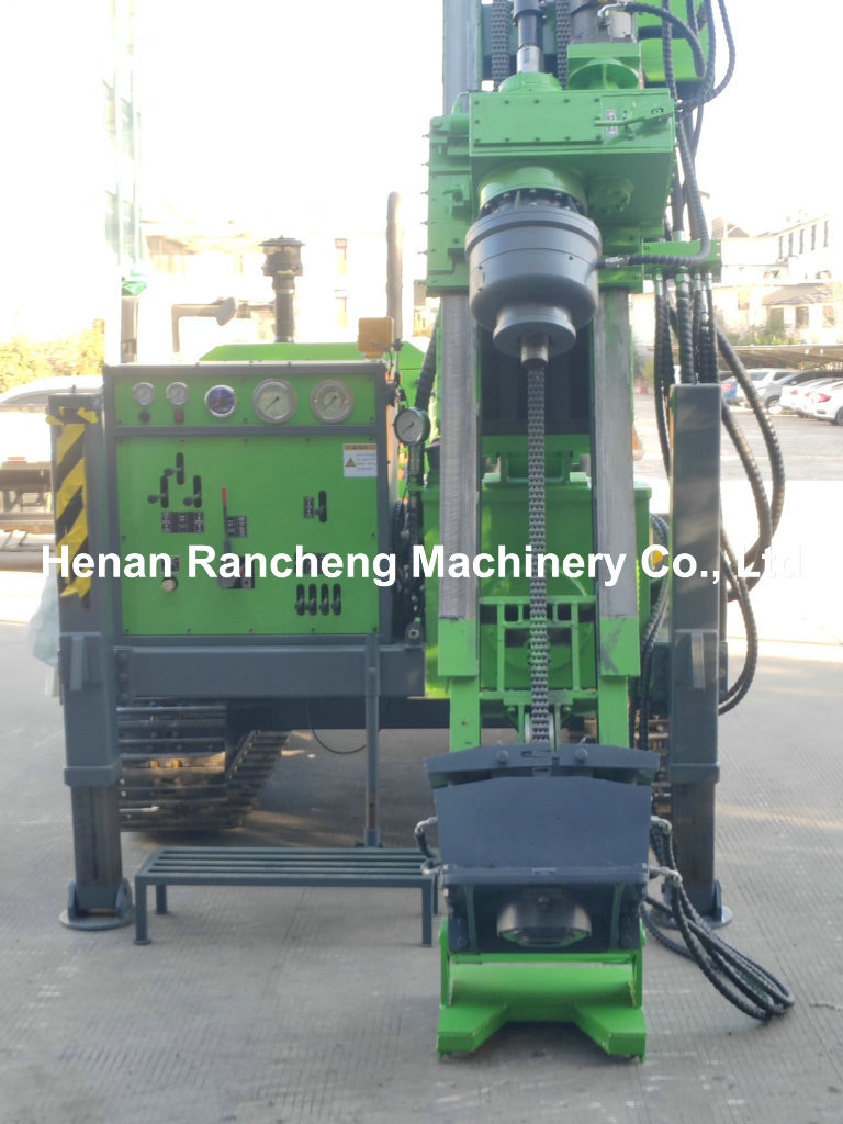 Max Drill Depth 1200m Full Hydraulic Core Drilling Rig With 92KW Diesel Engine
