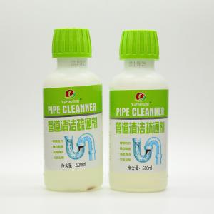 Quality Eco Friendly 500ml Pipe Dredging Drain Cleaner Liquid 20 Minutes wholesale