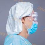 Hypoallergenic Spunbond Polypropylene Non Woven Bouffant Cap