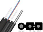 Self Supported Outdoor Fiber Optic Cable Pre Terminated Drop Wire Cable Sc To Sc