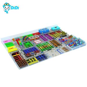 Quality OEM Children Adventure Park Indoor Playground Trampoline Park Eco Friendly wholesale