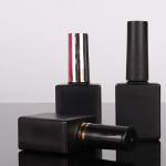 UV gel glass bottle manufacturers nail polish oil Glass Cosmetic bottle with