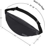 OEM Waterproof Running Fanny Pack For Men Women Adjustable Unisex Bum Bag
