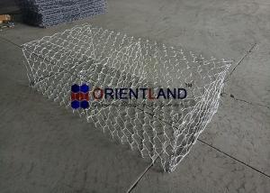 Quality Double Twisted Garden Gabion Baskets / Gabion Rock Cages Sample Available wholesale