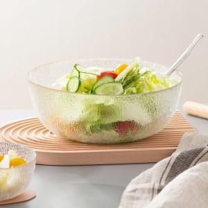 Quality Clear Crystal Glass Kitchen Wares Prep Bowls 3 Piece Machine Made wholesale