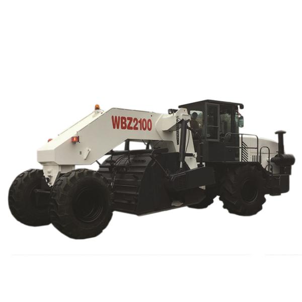Centered Stabilized Soil Mixing Machine WBZ2100 336kw Rated Power High