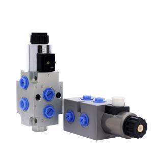 Quality On Off Solenoid Control Valve 6 Way 2 Position Hydraulic Electric Valve wholesale