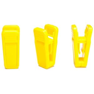 Quality A Style Plastic Clothes Line Hanger Clip yellow wholesale